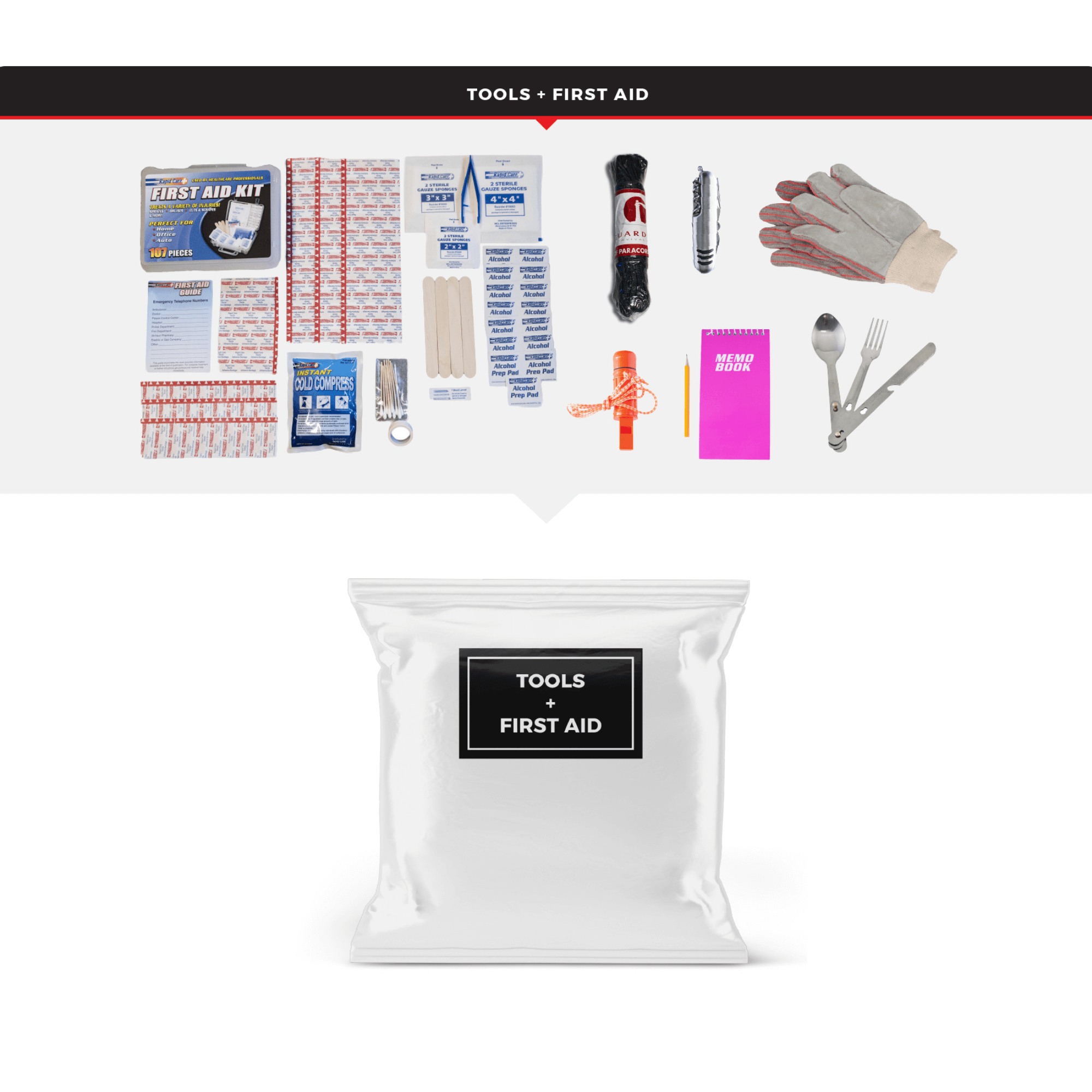 WSK Elite 72-Hour Emergency Evacuation Survival Rolling Bag Jupiter Gear Home