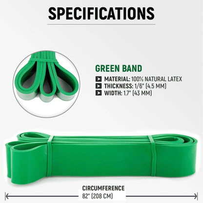 XGear Fitness XG-PRO Heavy Duty Exercise Resistance Bands Jupiter Gear Home
