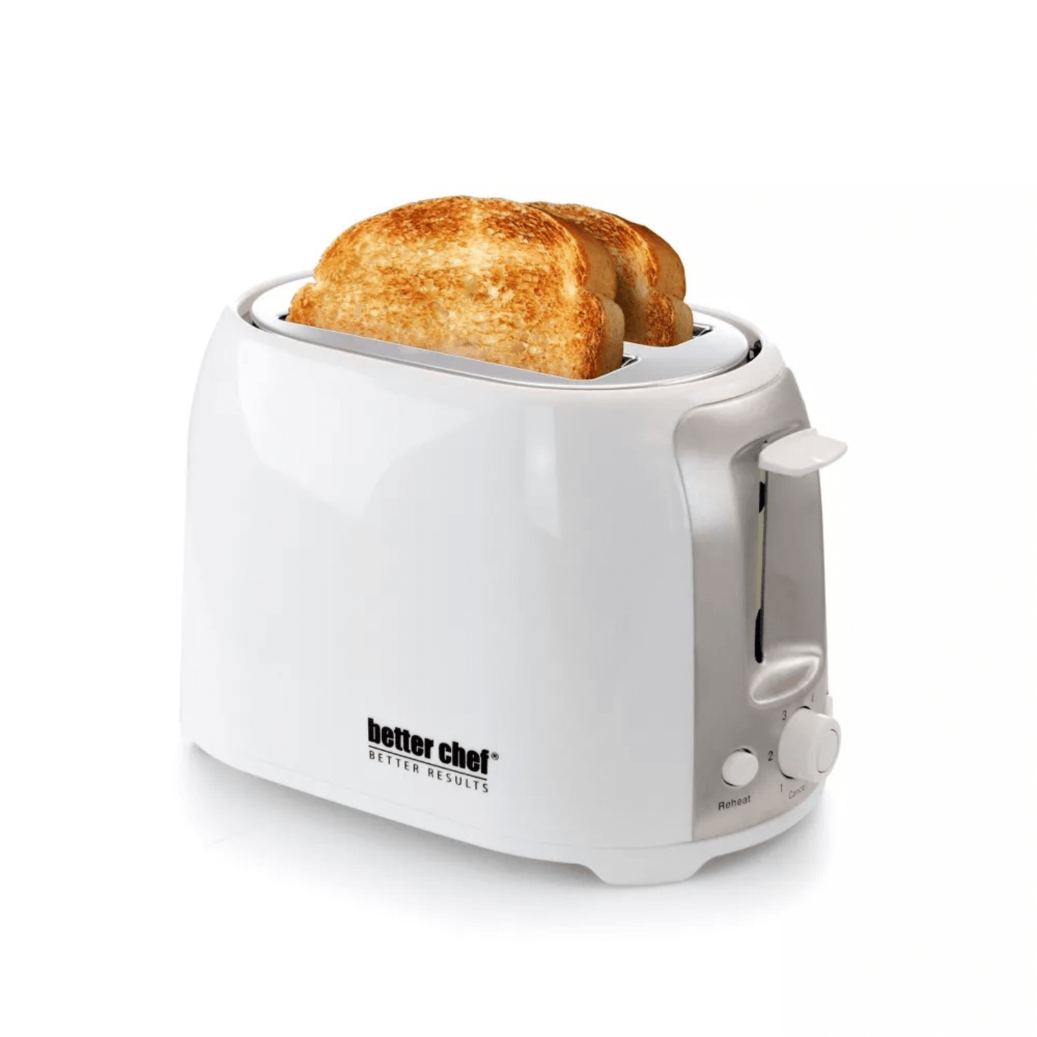 Better Chef Deluxe Cool Touch Wide-Slot 2-Slice Toaster with Stainless Accents Jupiter Gear Home