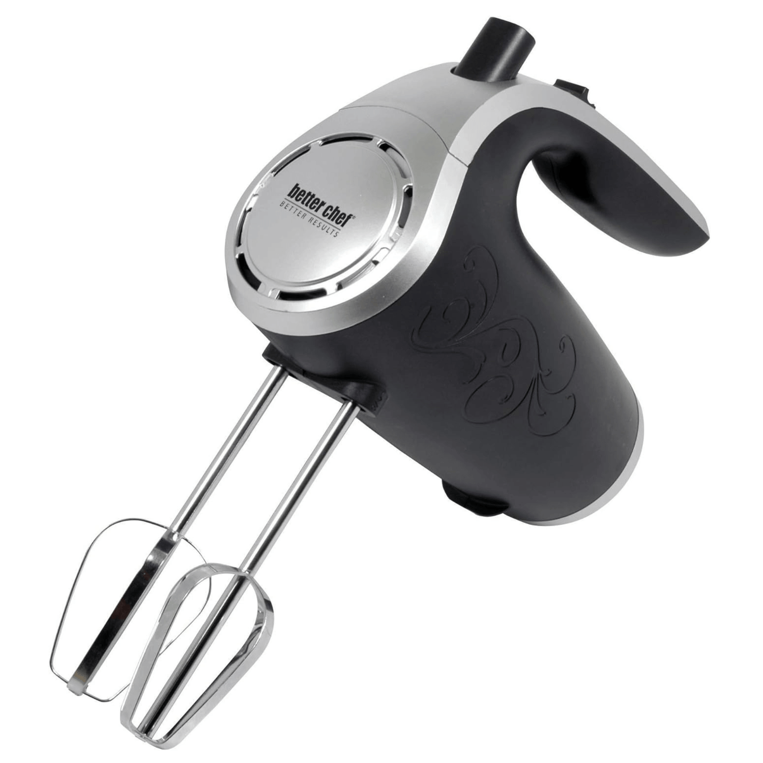 Better Chef 5-Speed 150W Hand Mixer with Silver Accents and Storage Clip Jupiter Gear Home