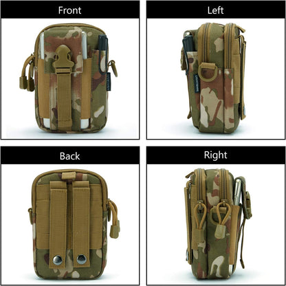 JupiterGear Tactical MOLLE Military Pouch Waist Bag for Hiking, Running and Outdoor Activities Jupiter Gear Home