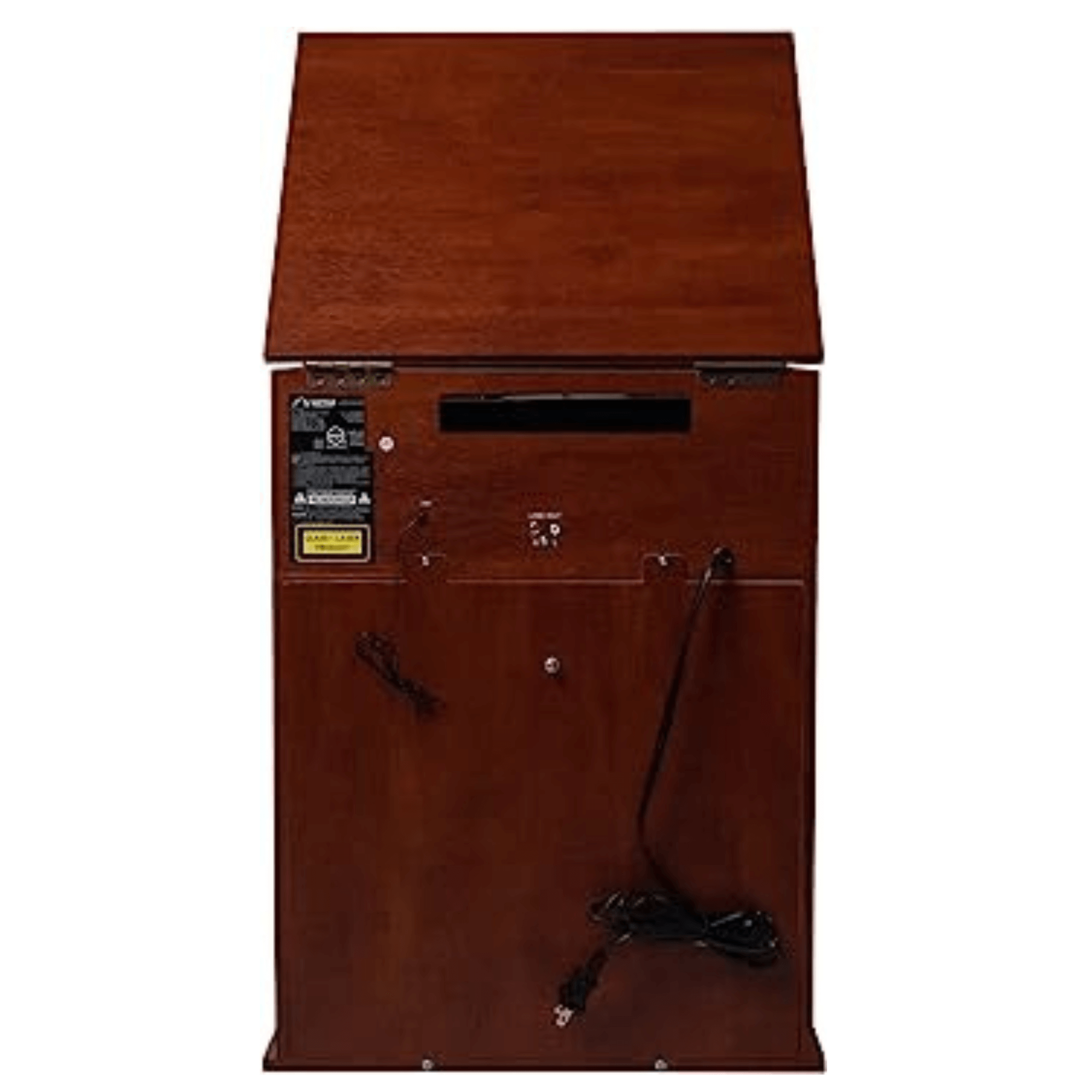 Victor Boyleston 7-in-1 3-Speed Turntable Music Center Mahogany - Refurbished Jupiter Gear Home