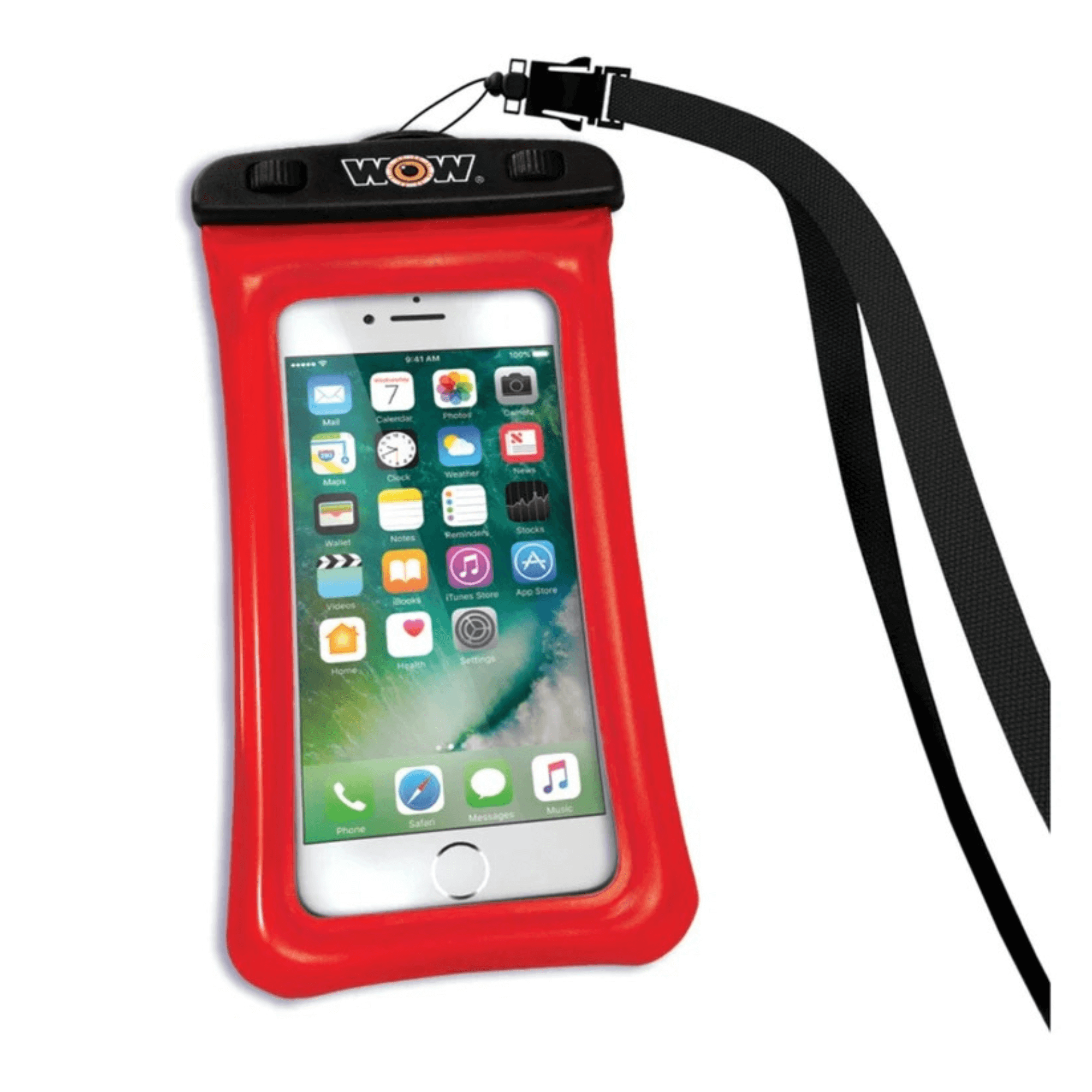WOW Watersports H2O-Proof Waterproof Smart Phone Holder 4" x 8" Jupiter Gear Home