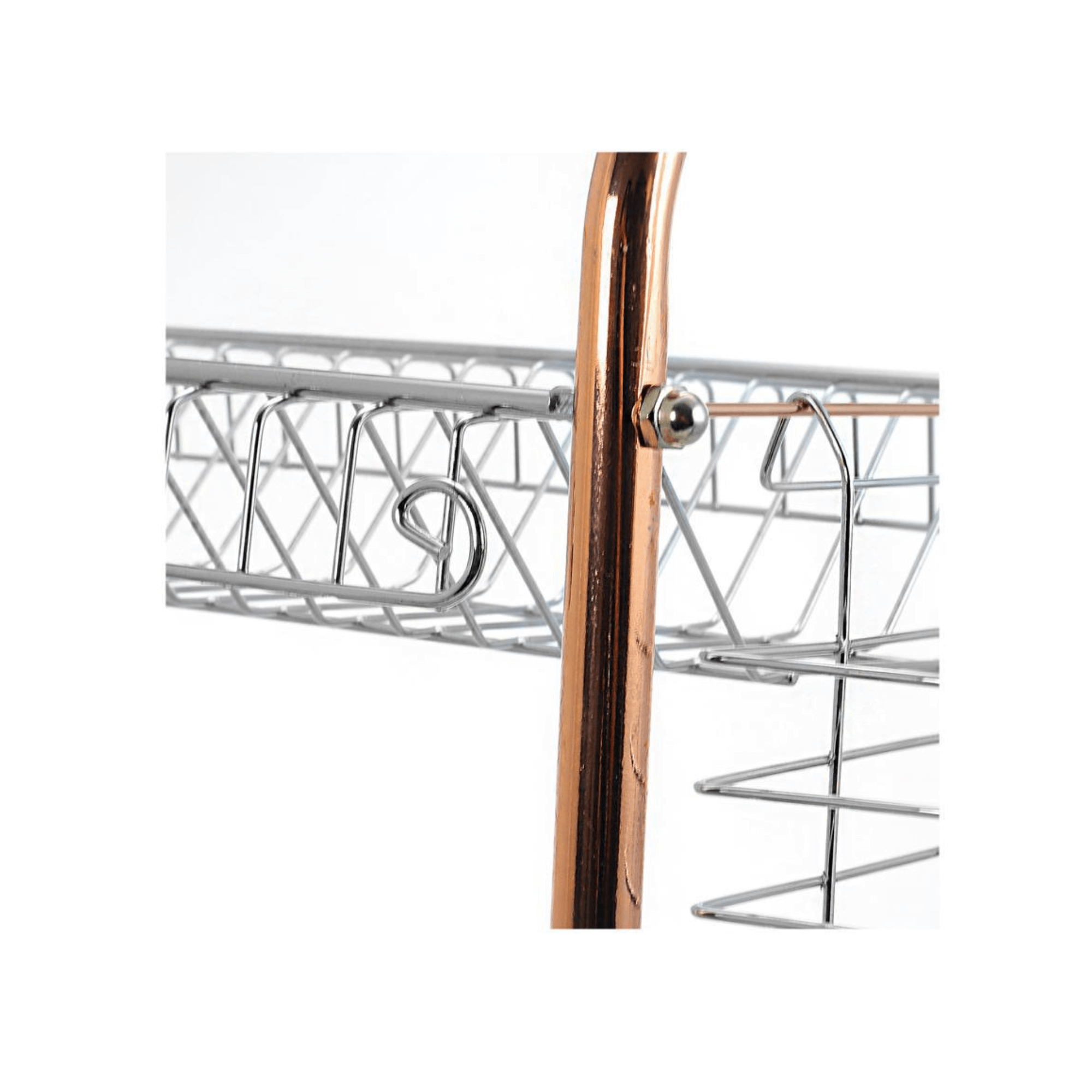 Better Chef 16" 2-Level Chrome-Plated R-Shaped Dish Rack Jupiter Gear Home