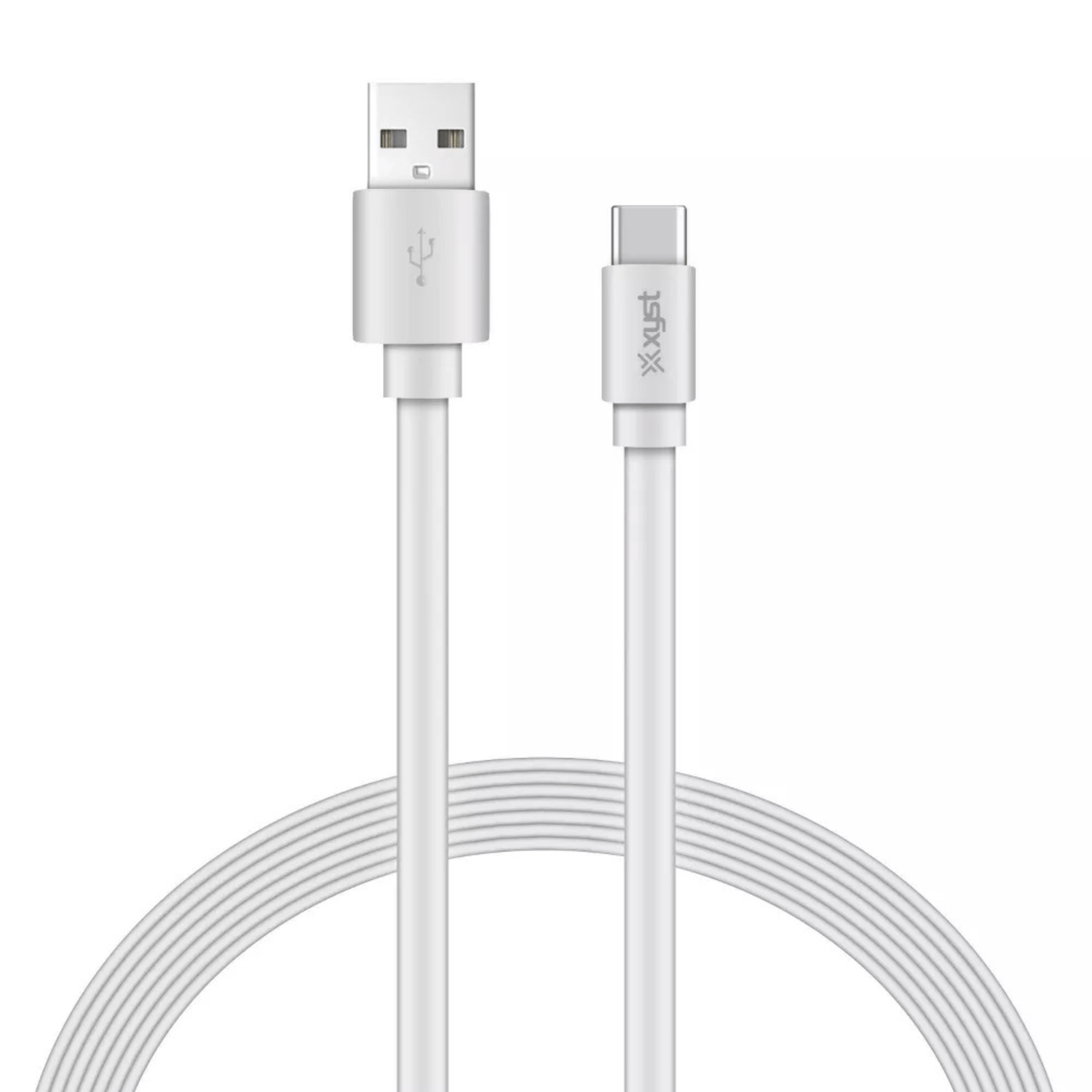 Xyst Charge and Sync USB to USB-C Flat Cable 4Ft Jupiter Gear Home