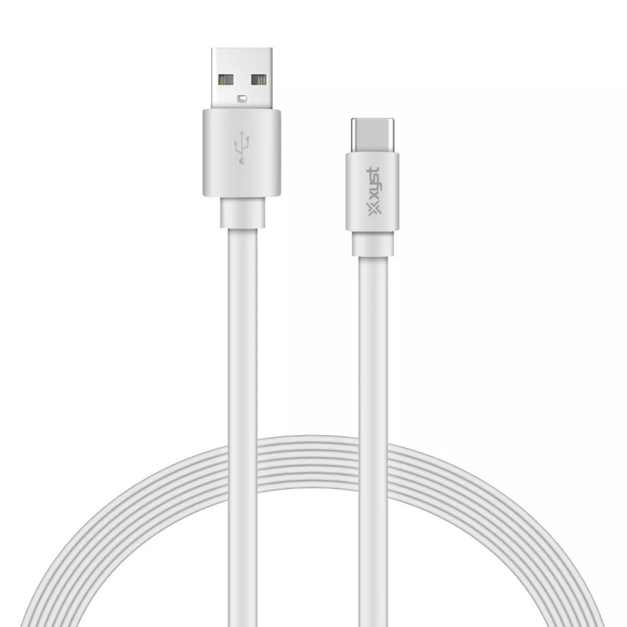 Xyst Charge and Sync USB to USB-C Flat Cable 4Ft Jupiter Gear Home