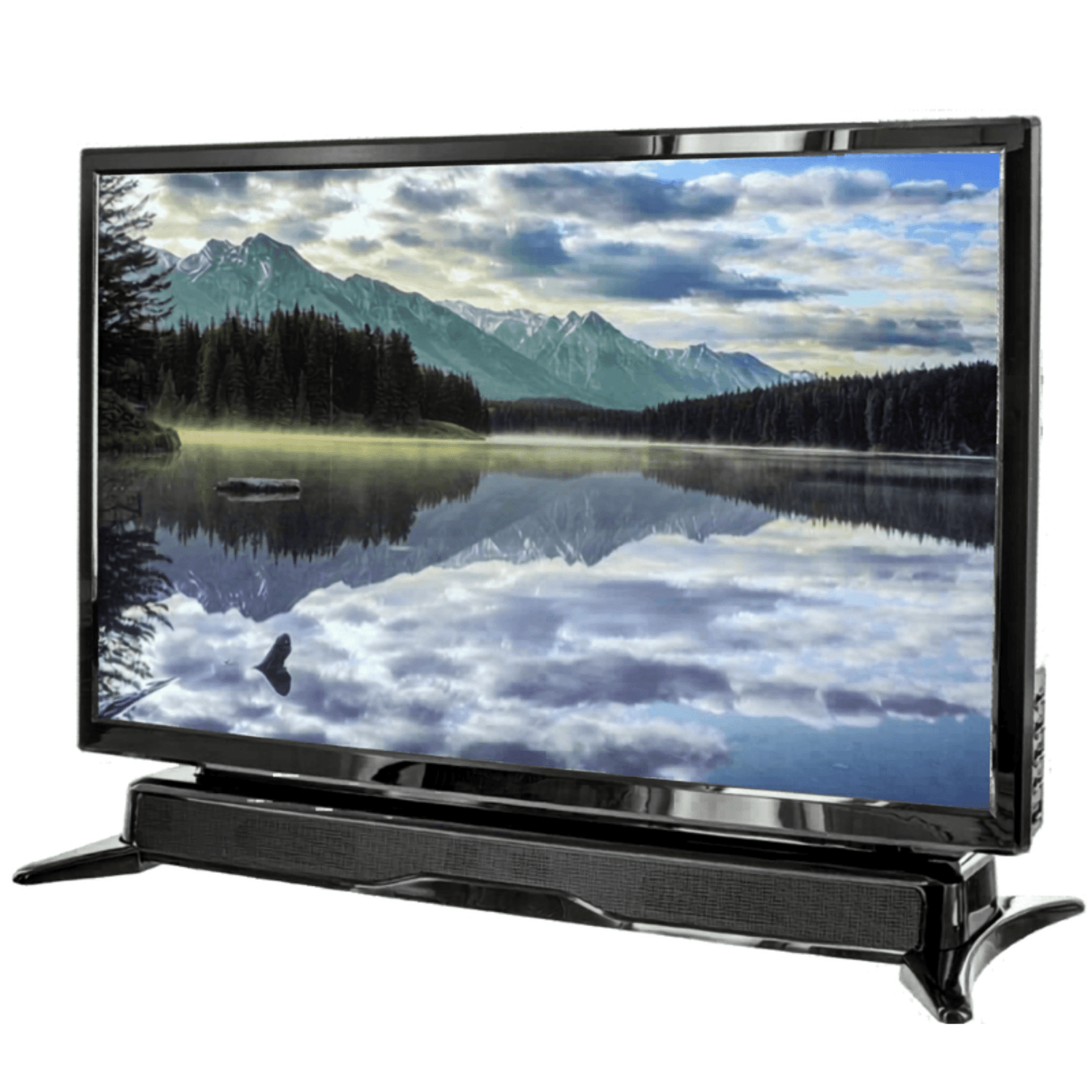 Naxa 24" LED TV DVD Combo with Built-In Sound Bar - Refurbished Jupiter Gear Home