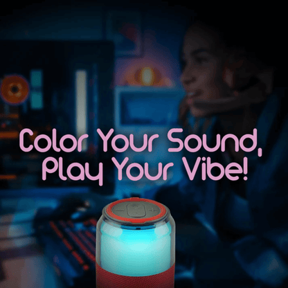 Supersonic SodaBoom Portable Bluetooth Speaker Jupiter Gear Home
