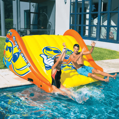 WOW Watersports Slide N Smile Floating 2 Lane Waterslide Jupiter Gear Home