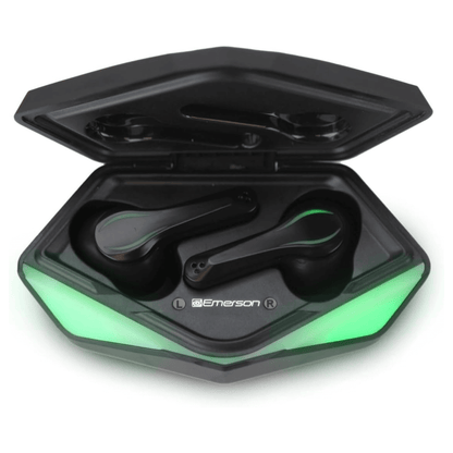 Emerson True Wireless Gaming Earbuds with Charging Case and Taking Calls Option Jupiter Gear Home