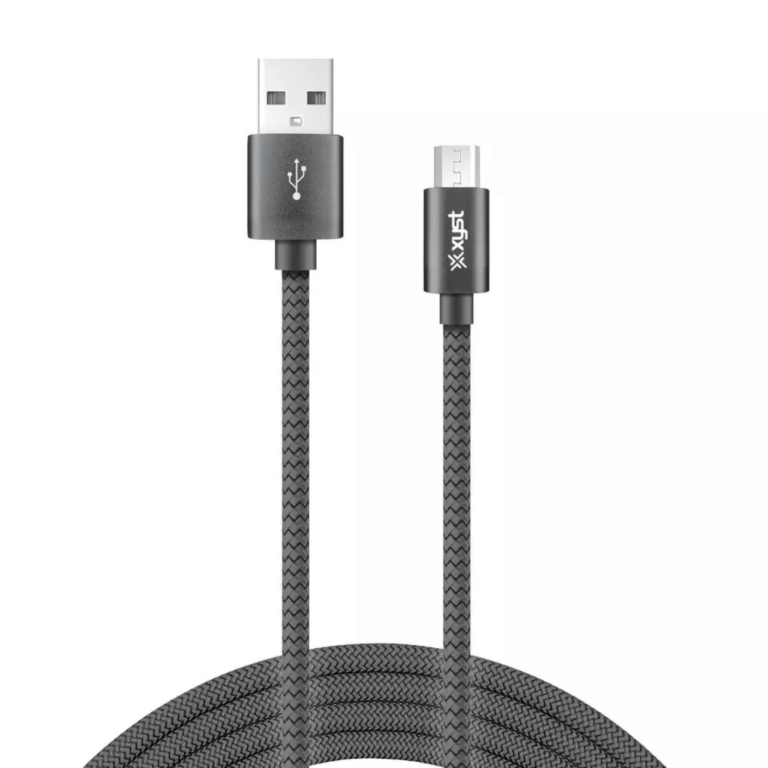 Xyst Charge and Sync USB to Micro USB Braided Cable 10Ft Jupiter Gear Home
