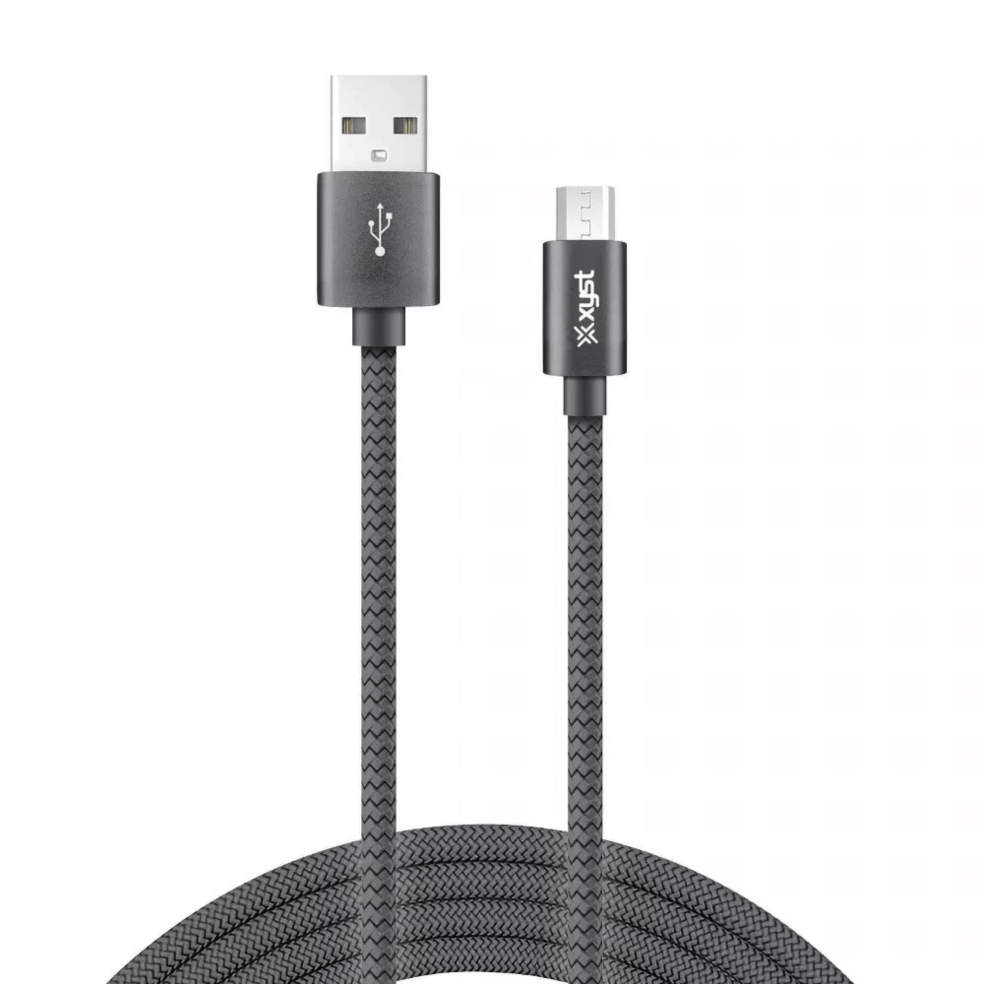 Xyst Charge and Sync USB to Micro USB Braided Cable 10Ft Jupiter Gear Home