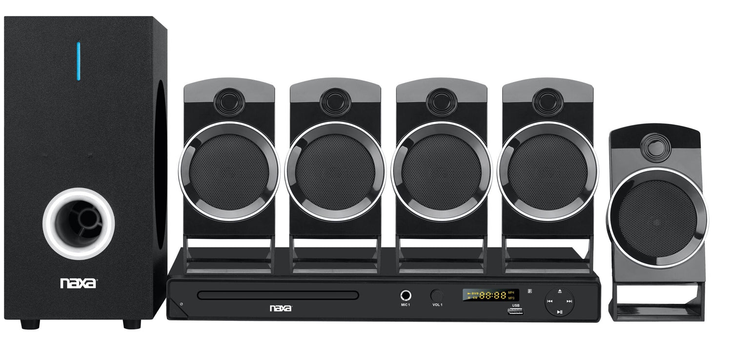 Naxa 5.1-channel Home Theater DVD &amp; Karaoke System (ND-859) Jupiter Gear Home