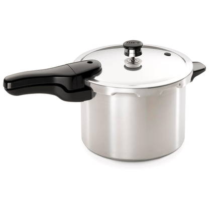 Presto 8-Quart Polished Aluminum Pressure Cooker Jupiter Gear Home
