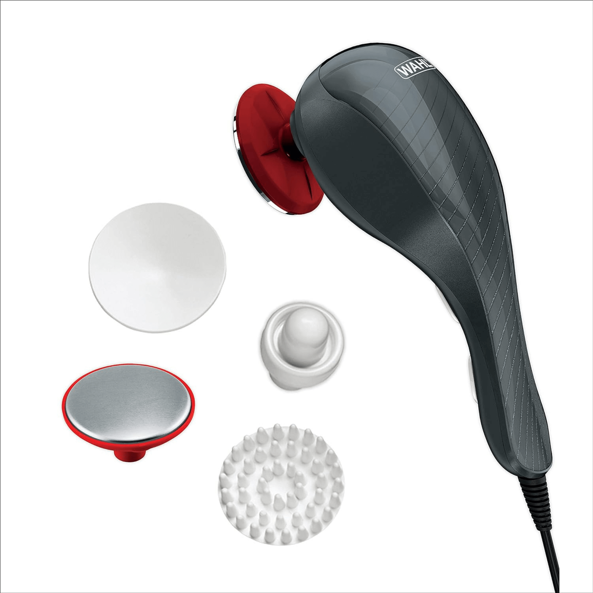 Wahl 2-Speed Handheld Heat Therapy Therapeutic Full-Body Massager Jupiter Gear Home