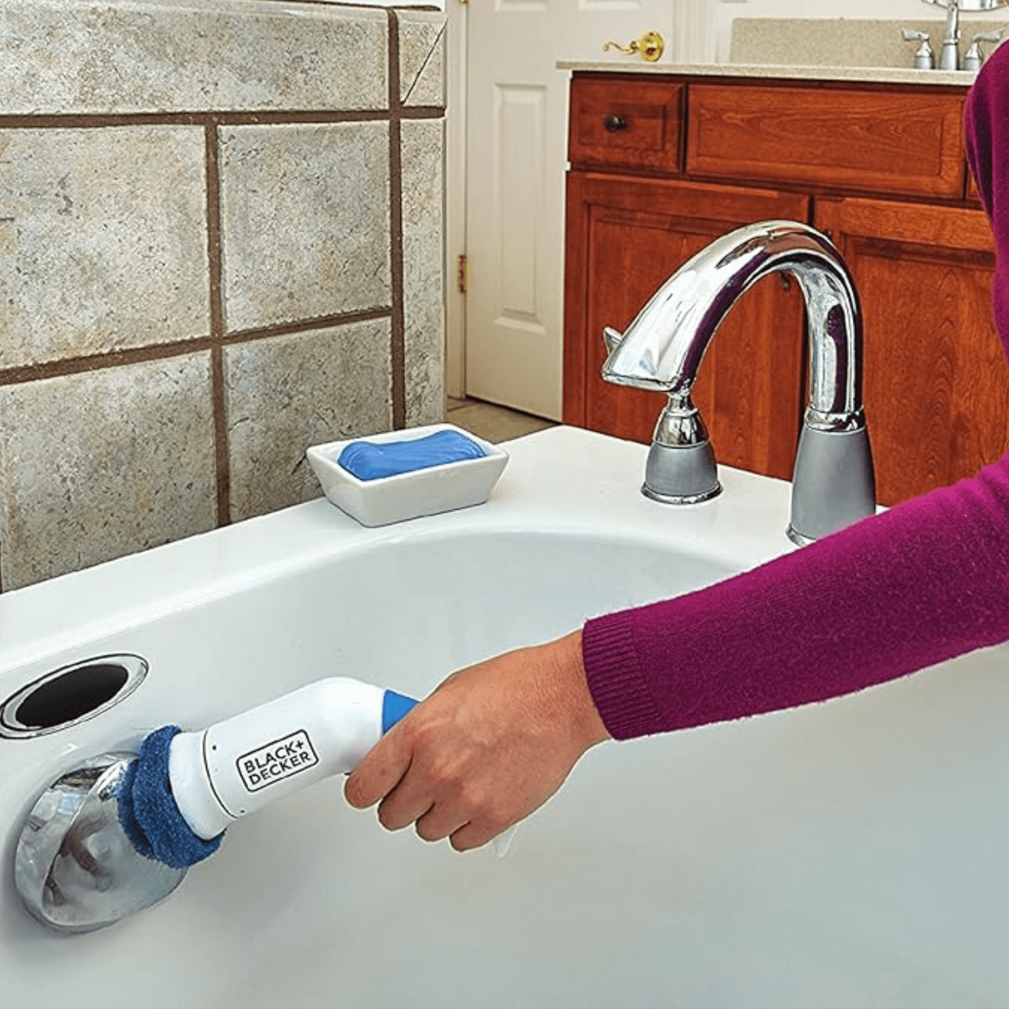Black &amp; Decker Power Scrubber Brush Jupiter Gear Home