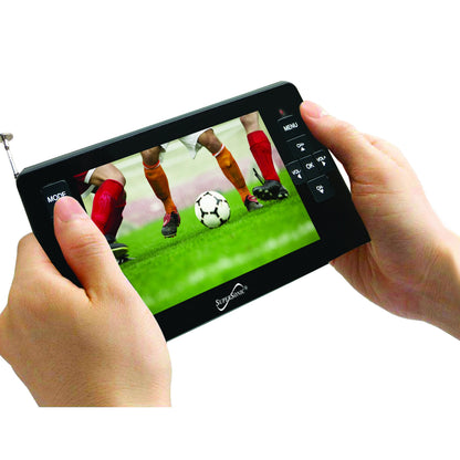 Supersonic 4.3" Portable Digital LCD TV with USB &amp; SD Inputs, 12 Volt ACDC Compatible (SC-143) Jupiter Gear Home