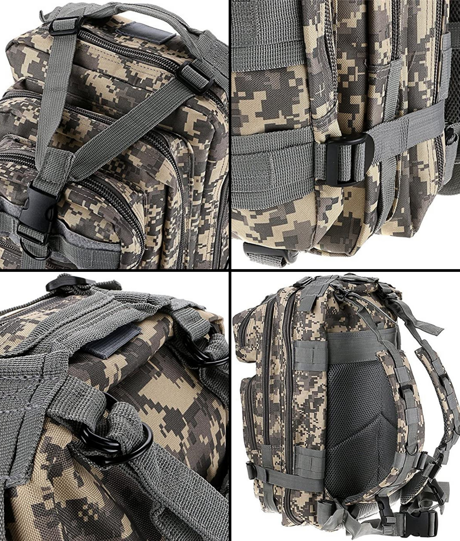 JupiterGear 25L Unisex Backpack Molle Bag Rucksack Range Bag Jupiter Gear Home