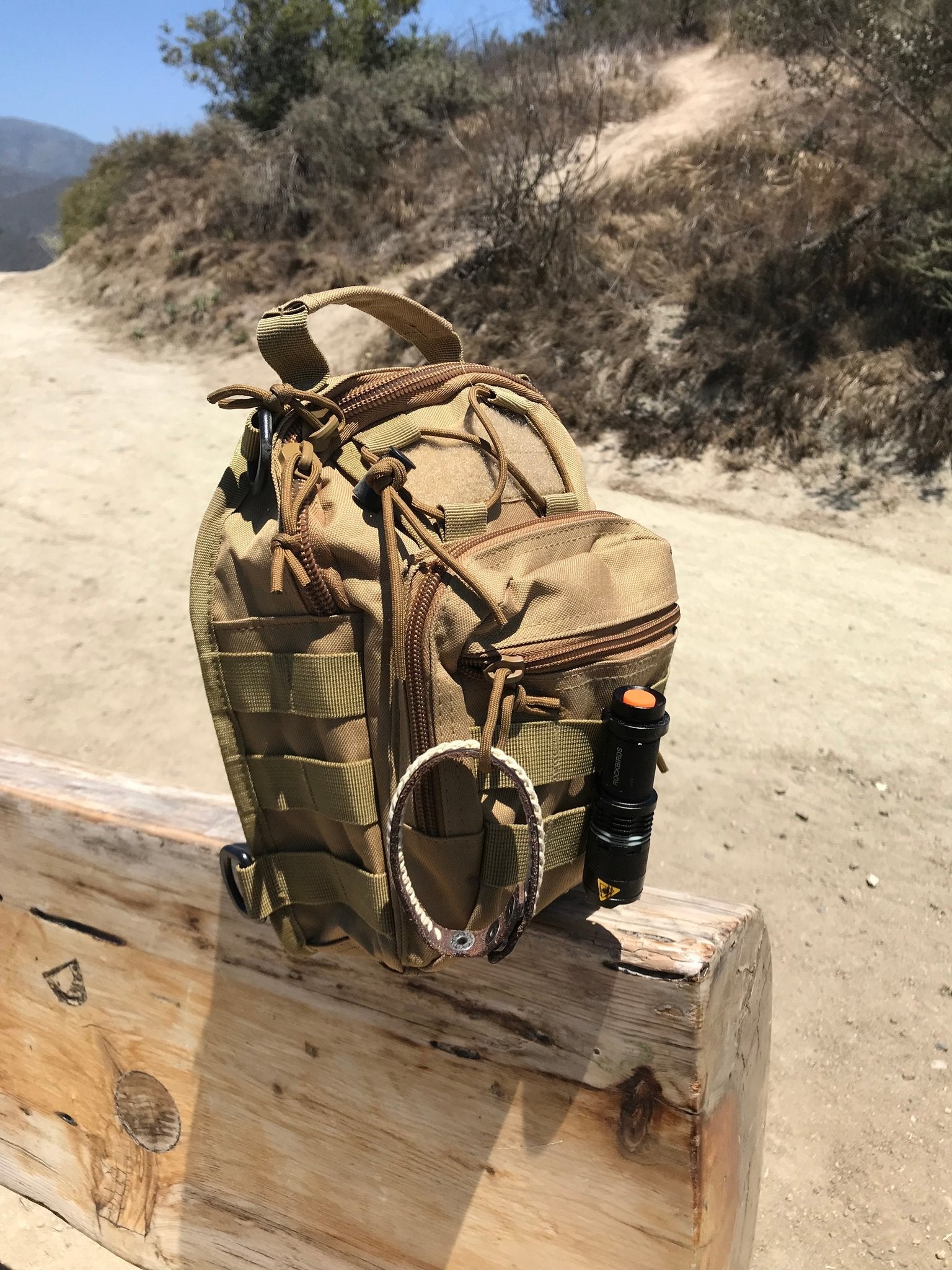 JupiterGear Tactical Military Sling Backpack Shoulder Bag Molle Outdoor Daypack Backpack with Adjustable Strap Jupiter Gear Home