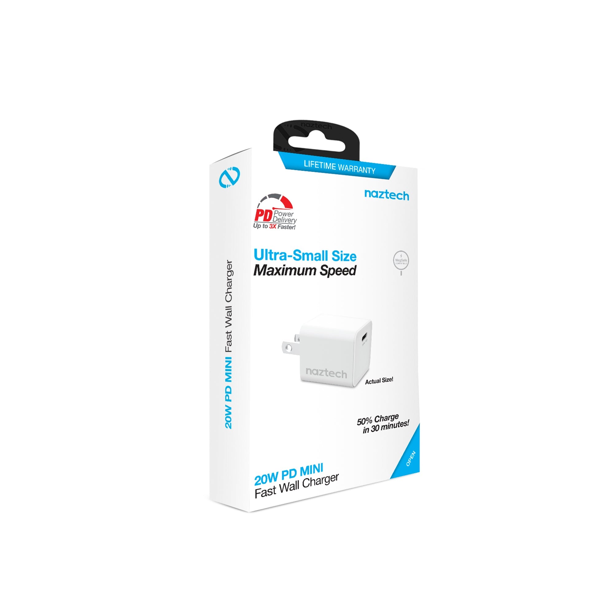 Naztech 20W PD Mini Fast Wall Charger Jupiter Gear Home