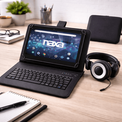 Naxa 7" Tablet with Bluetooth Keyboard, Case &amp; Headphone - Refurbished Jupiter Gear Home