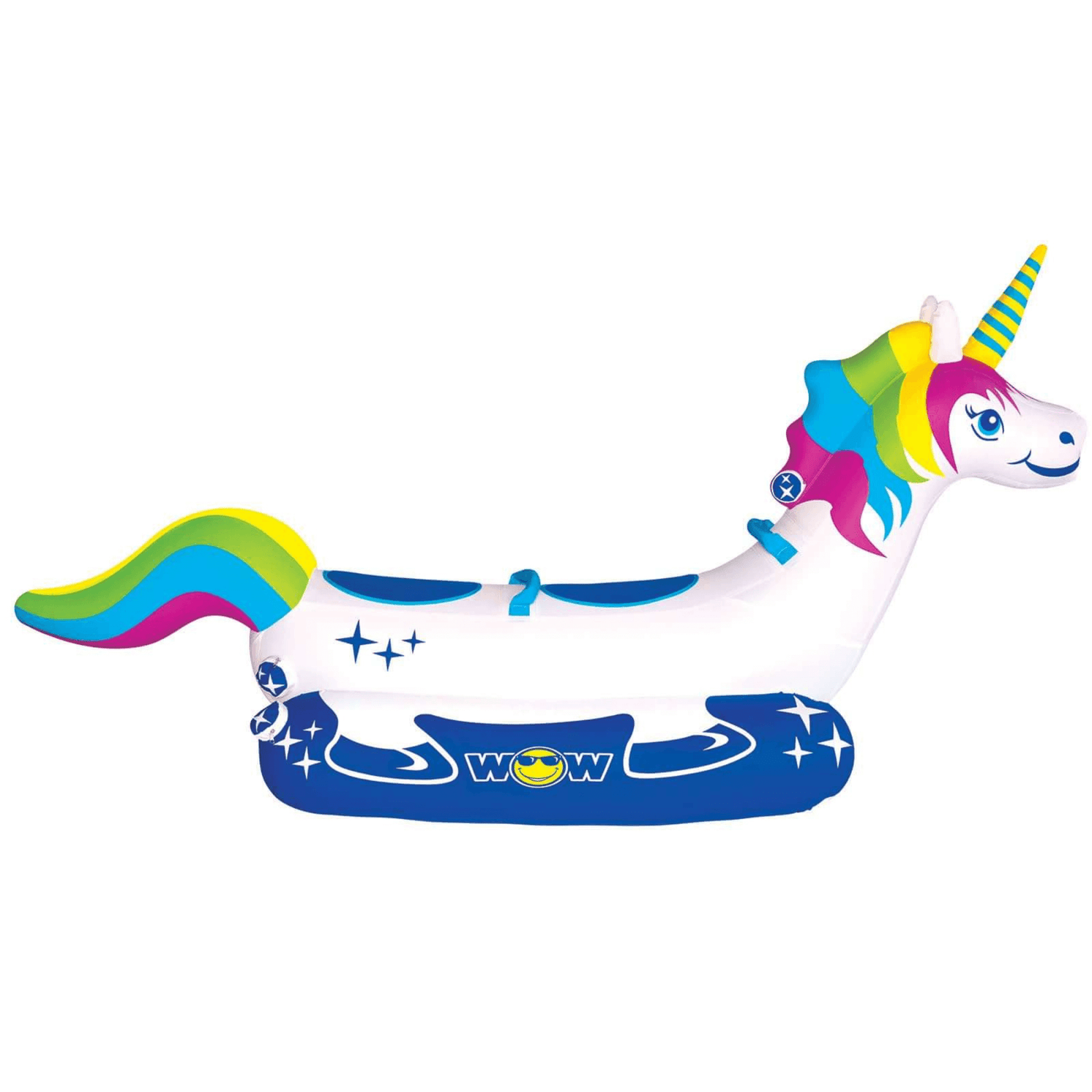 WOW Watersports Unicorn 1 or 2 Person Inflatable Towable Tube Jupiter Gear Home