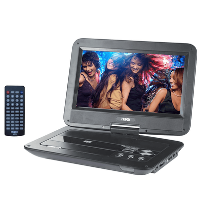 Naxa 10" TFT LCD Swivel Screen Portable DVD Player - Refurbished Jupiter Gear Home