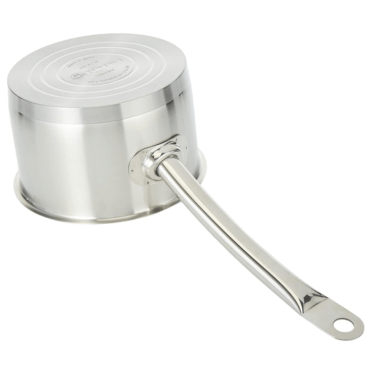 Korkmaz Proline 2Qt Stainless Steel Saucepan with High Profile Lid Jupiter Gear Home