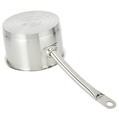 Korkmaz Proline 2Qt Stainless Steel Saucepan with High Profile Lid Jupiter Gear Home