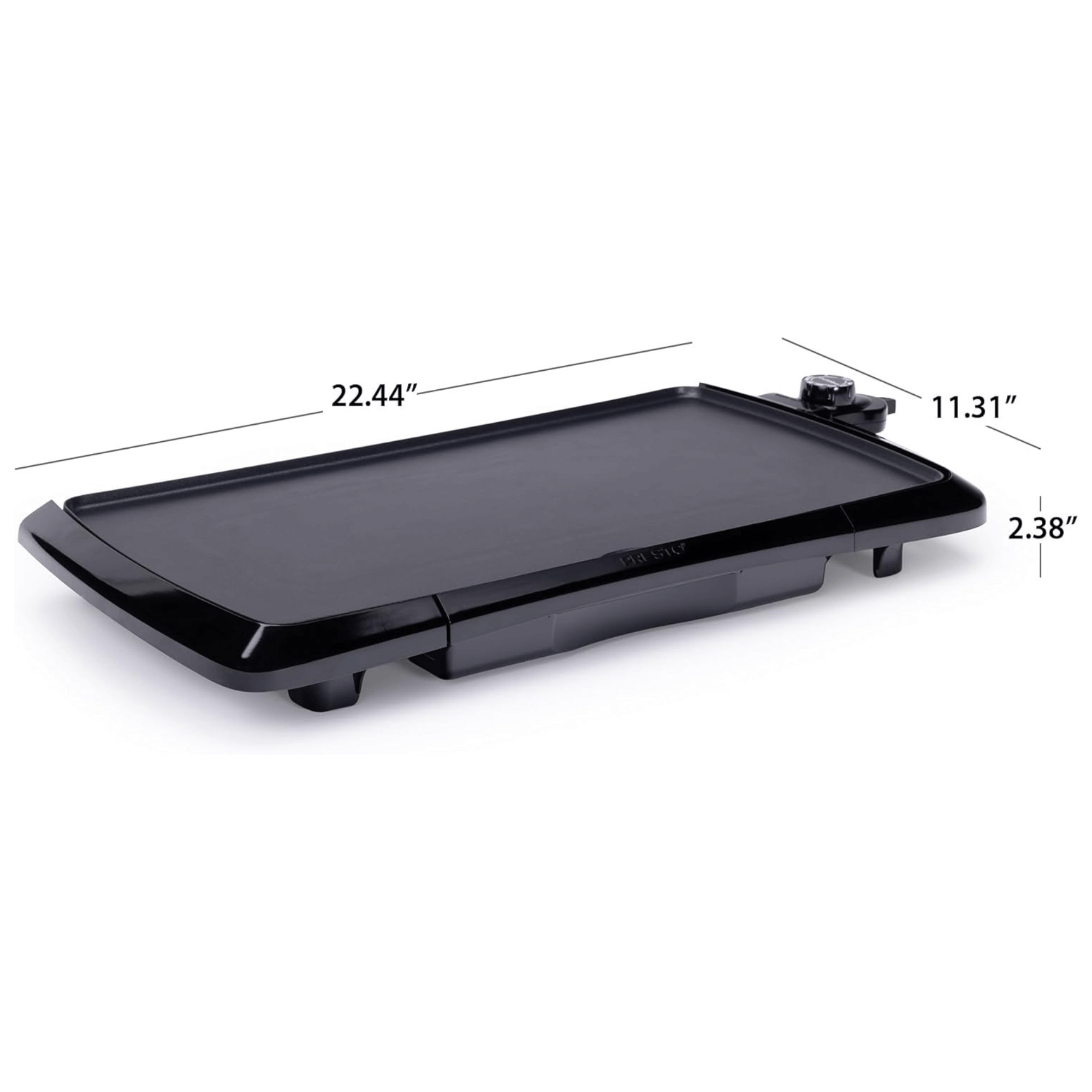 Presto Low Profile Cool-Touch Electric Griddle Jupiter Gear Home