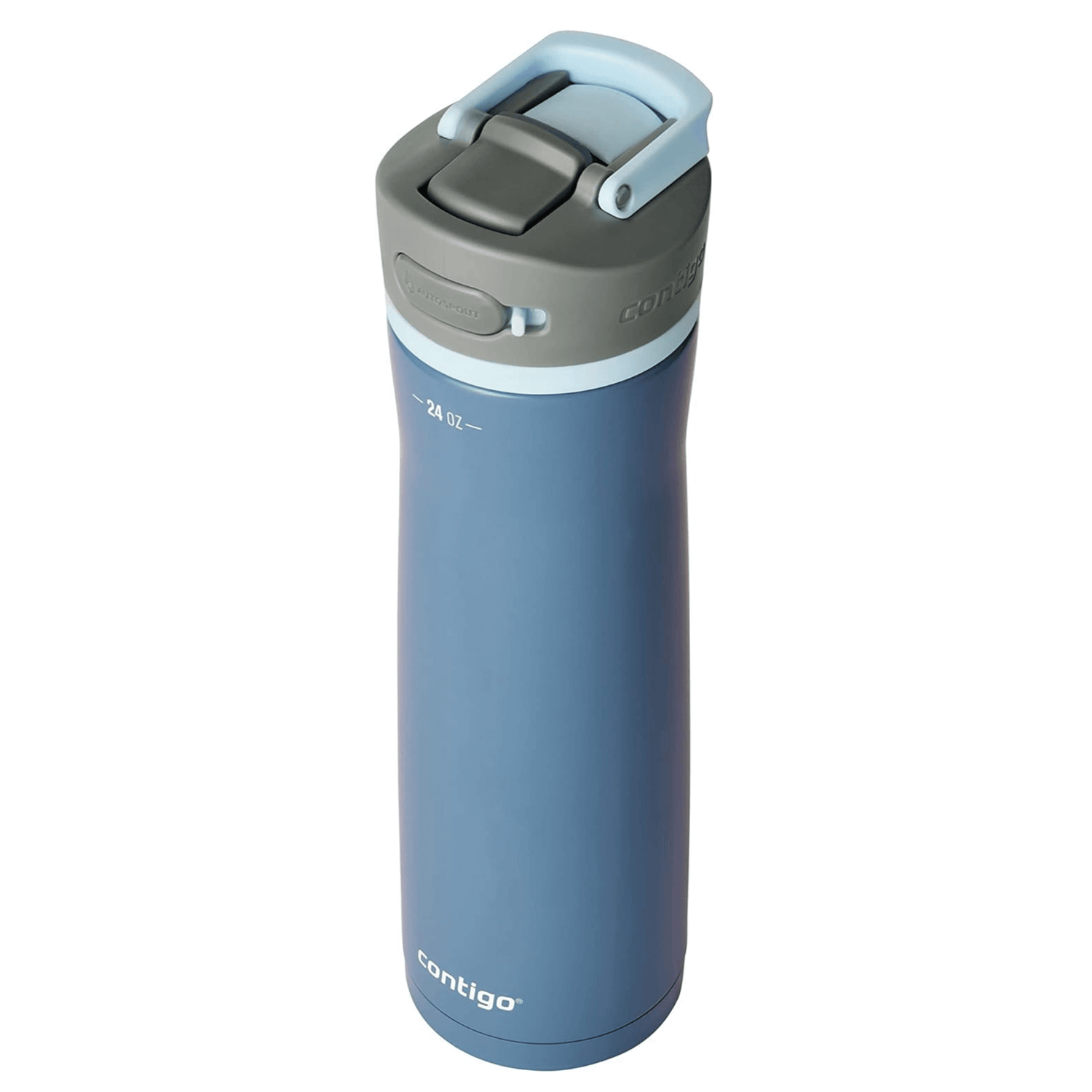 Contigo Wells Chill Stainless Steel 24oz Water Bottle with Autospout Straw Lid and Filter Jupiter Gear Home