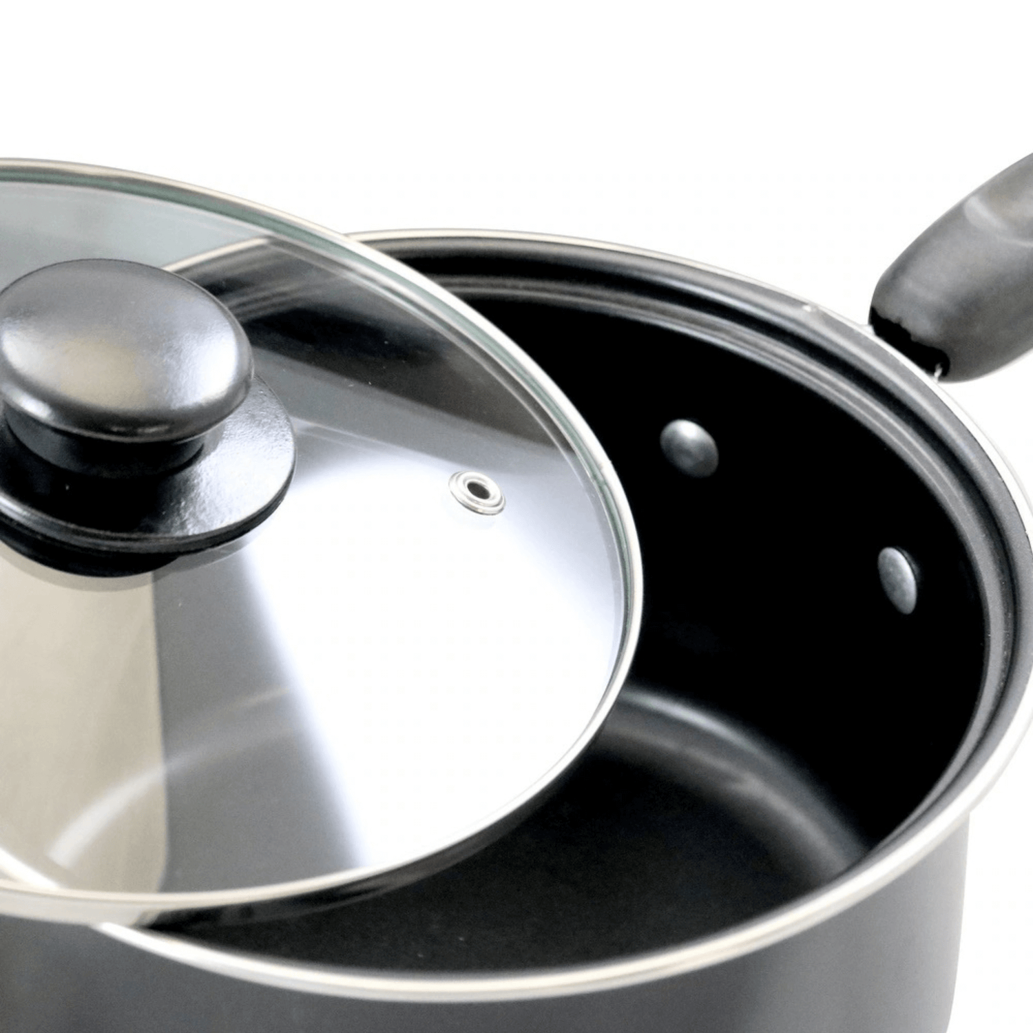 Better Chef 7-Piece Carbon Steel Cookware Set with Glass Lids Jupiter Gear Home