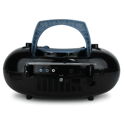 Emerson 7" Bluetooth DVD Boombox Blue - Refurbished Jupiter Gear Home