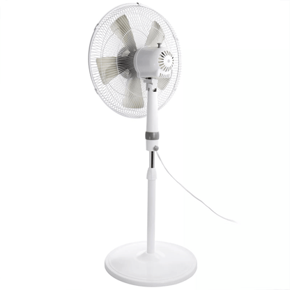 Holmes Oscillating 16" Pedestal Stand Floor Fan with Round Base Jupiter Gear Home