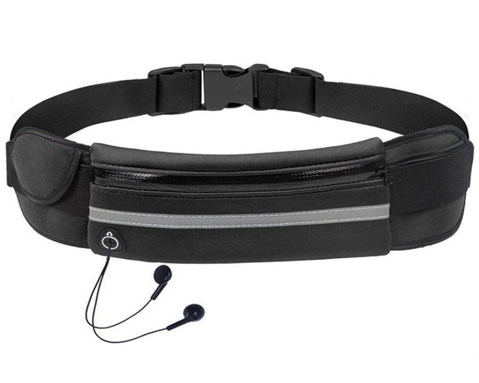 JupiterGear Sports Running Belt and Travel Fanny Pack for Jogging, Cycling and Outdoors with Water Resistant Pockets Jupiter Gear Home