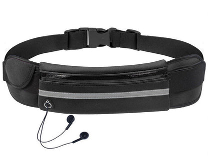 JupiterGear Sports Running Belt and Travel Fanny Pack for Jogging, Cycling and Outdoors with Water Resistant Pockets Jupiter Gear Home