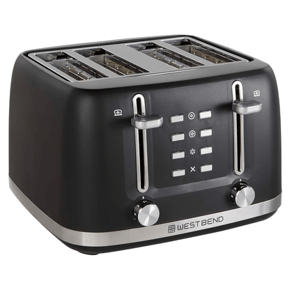West Bend 4-Slice Multi-Function Toaster with Stainless Accents Jupiter Gear Home