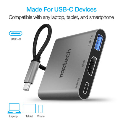 Naztech Portable MaxDrive 3100W Universal USB-C Hub Jupiter Gear Home