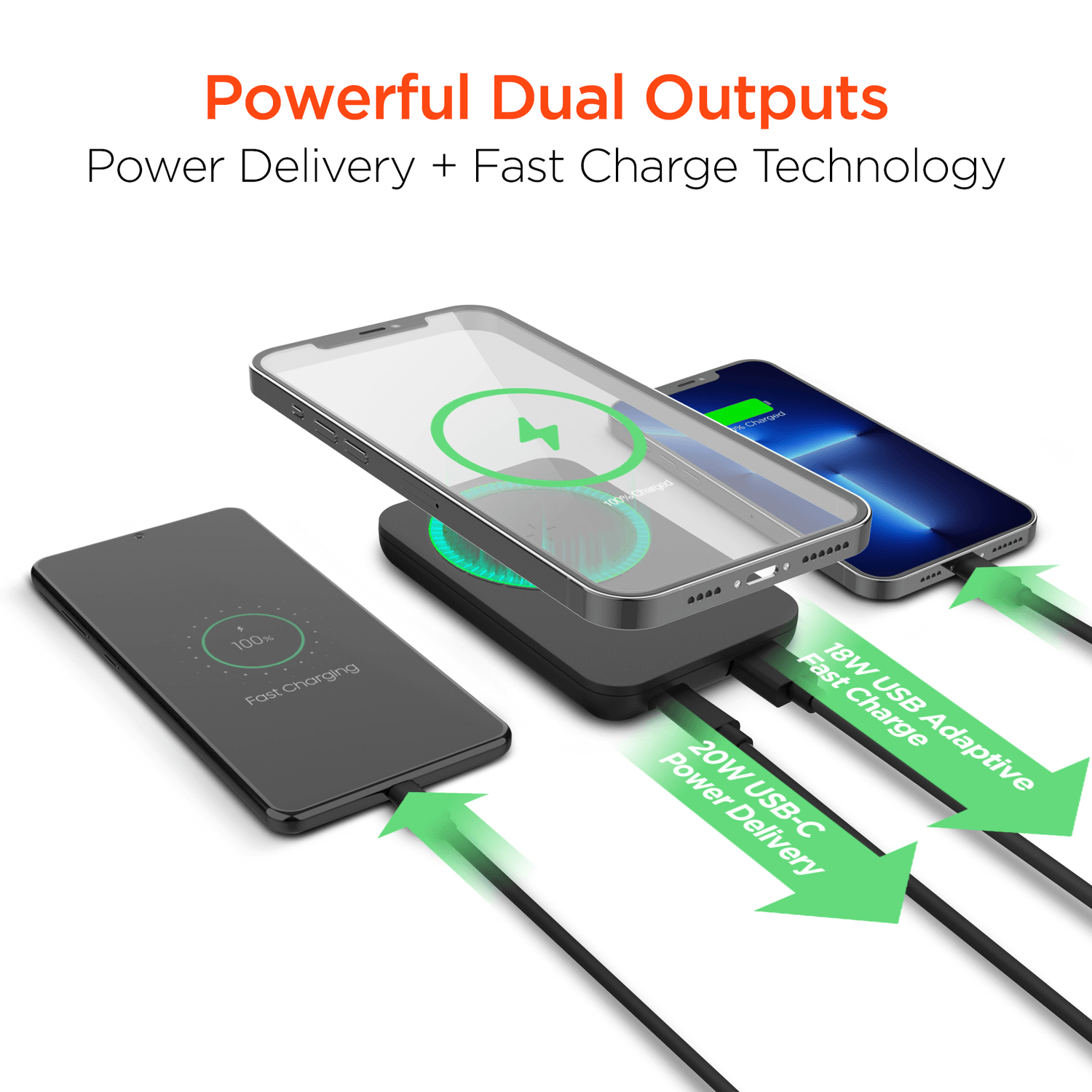 HyperGear 5000mAh Magnetic Wireless Power Bank Jupiter Gear Home