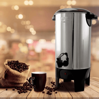 Better Chef 10 to 50 Cup Stainless Steel Urn Coffeemaker Jupiter Gear Home