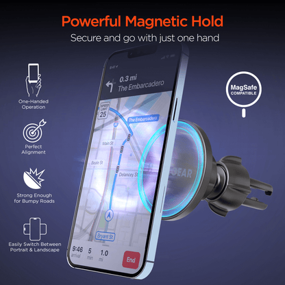 HyperGear MagGrip MagSafe Phone Mount Kit Jupiter Gear Home