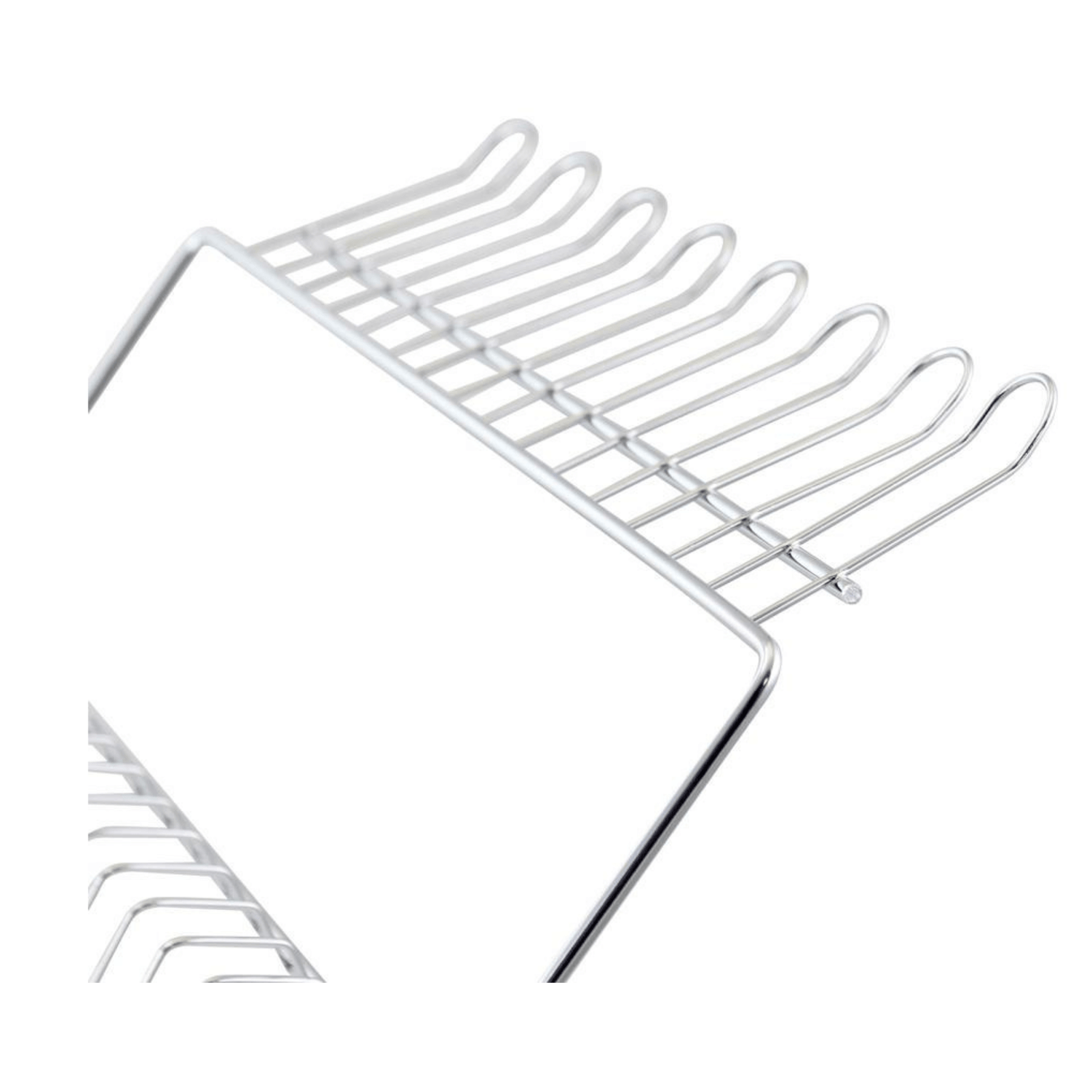Better Chef 22" 2-Tier Chrome Deluxe Dish Rack Jupiter Gear Home