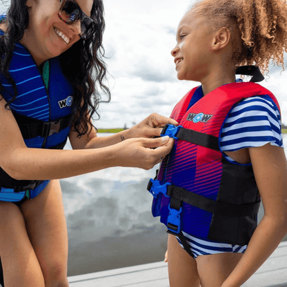 WOW Watersports Vis-Wave Child Life Vest Jupiter Gear Home