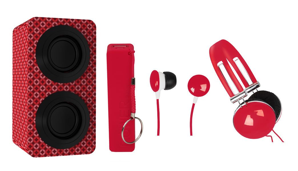 Naxa Portable Bluetooth Stereo Speakers Entertainment Pack (NAS-3061A) Jupiter Gear Home