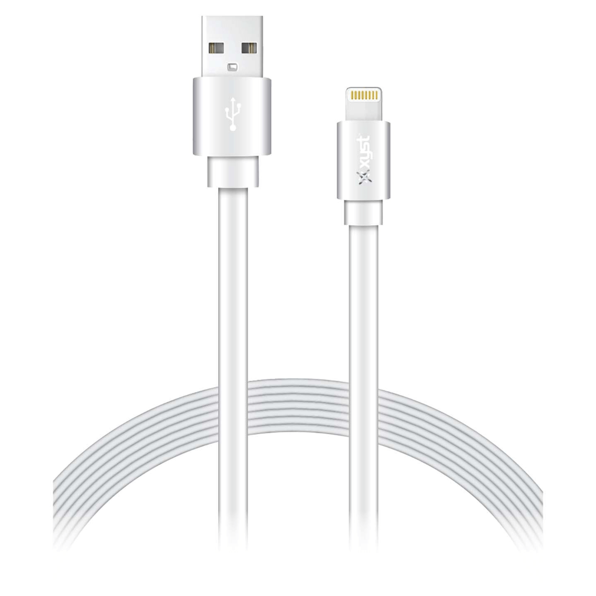 Xyst Charge and Sync USB to Lightning Flat Cable 4Ft Jupiter Gear Home