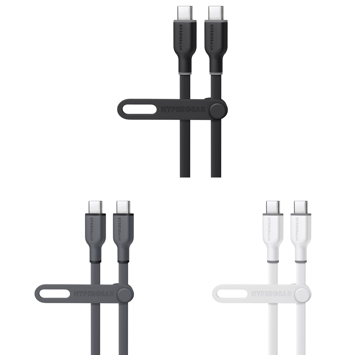 HyperGear Flexi PRO USB-C to USB-C Cable 6ft Jupiter Gear Home