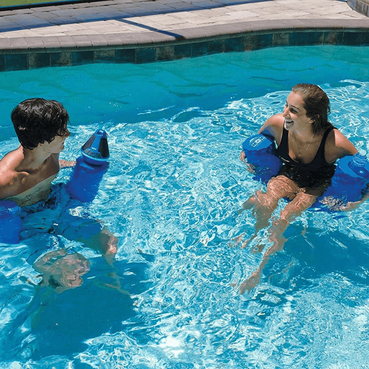 WOW Watersports WOW Dipped Foam Pool Noodle 6.5" with Ribbed Texture and Cup Holder Jupiter Gear Home