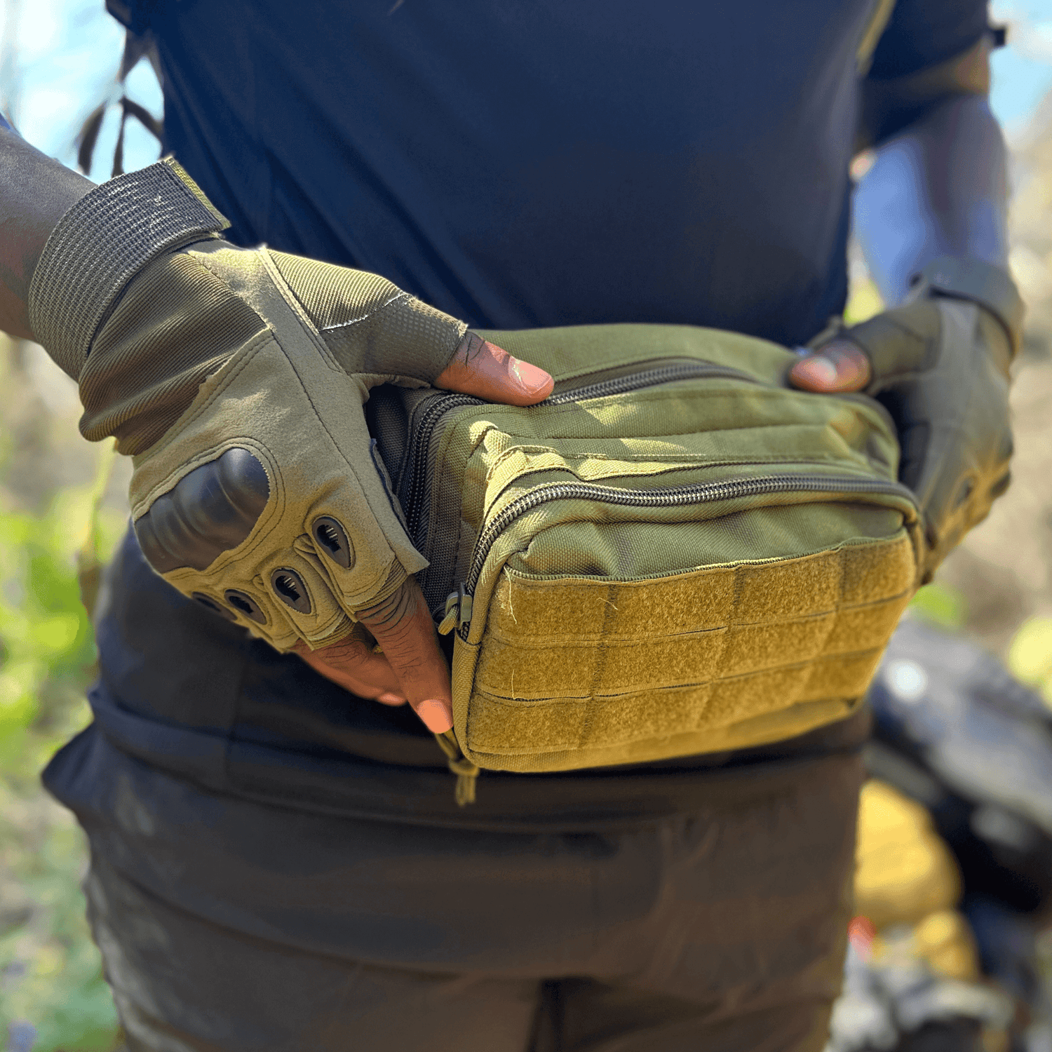 JupiterGear Tactical Military Fingerless Airsoft Gloves for Outdoor Sports, Paintball, and Motorcycling Jupiter Gear Home