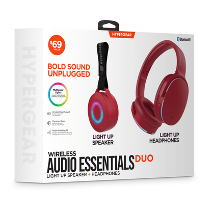 HyperGear Audio Essentials Headphones and Speaker Duo Jupiter Gear Home