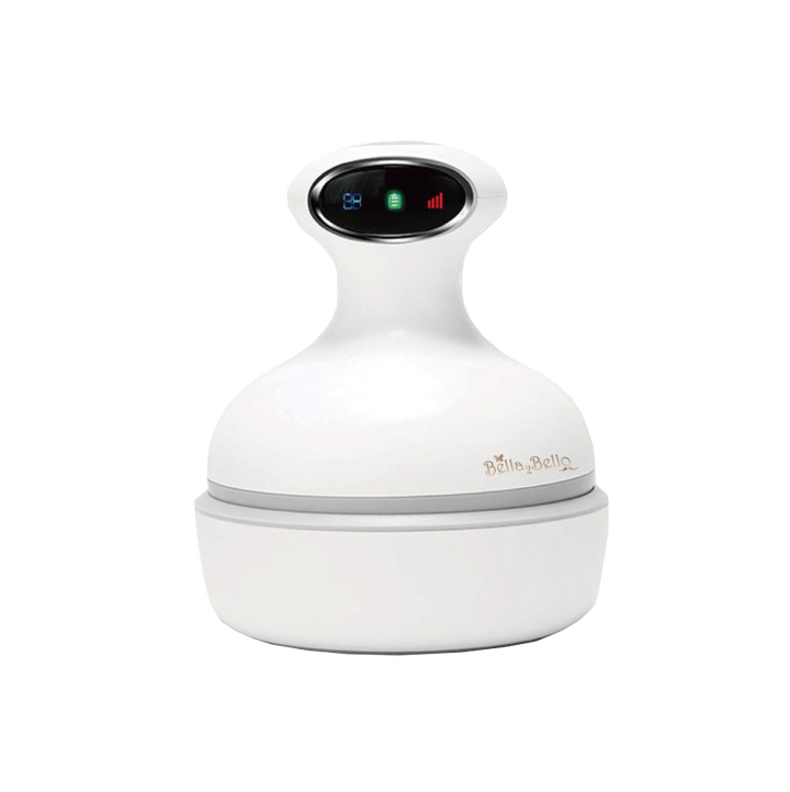 Bella2Bello Armona Electric 3D Vibrating Scalp Head &amp; Body Massager (White) 10386 Jupiter Gear Home